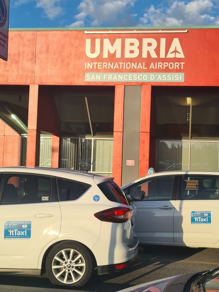 Perugia Taxi Aeroporto